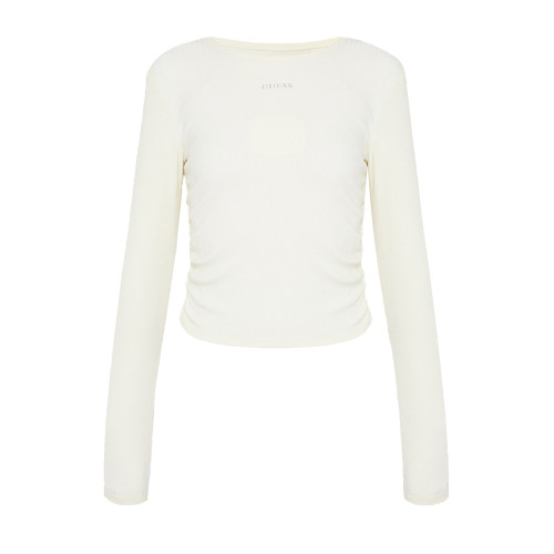 Guess Γυναικεία μακρυμάνικη μπλούζα Rib Long Sleeves Top